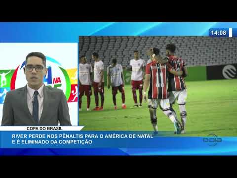 O DIA NEWS 27 02 20  River perde nos peÌ‚naltis e eÌ eliminado da Copa do Brasil