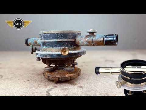 Crusty 1940s Surveyors Level. Unreal Outcome!