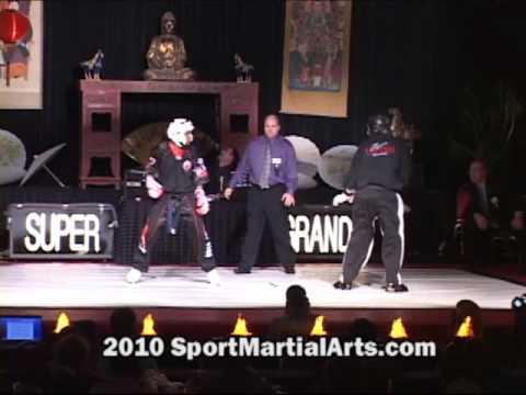 Willie Hicks v Trevor Nash - Men's sparring grand championship - 2009 NBL Supergrands