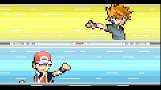 ポケモン ファイアレッド　チャンピオン　グリーン戦　再戦グリーン戦