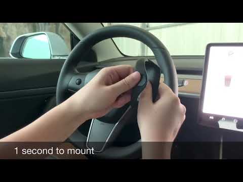 APPAPA Model 3 Model Y Cellphone Holder / Tesla Autopilot Nag Reduction / Magnet Weight – Standard