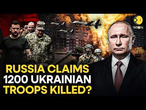 Russia-Ukraine War LIVE: Moscow Claims 1,200 Ukrainian Troops Killed, Odesa Port Targeted | WION