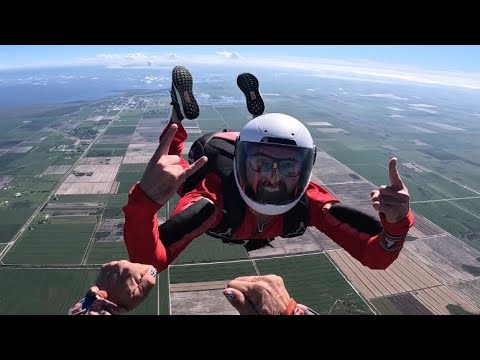 Getting My Skydiving License - Fun Jump