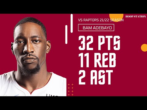 Bam Adebayo vs Toronto Raptors | 1.2.2022
