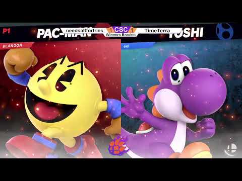 Clocktower Smash 103 - Winners - NeedSaltForFries (Kazuya, Pac-Man) vs. TimeTerra (Yoshi) - SSBU
