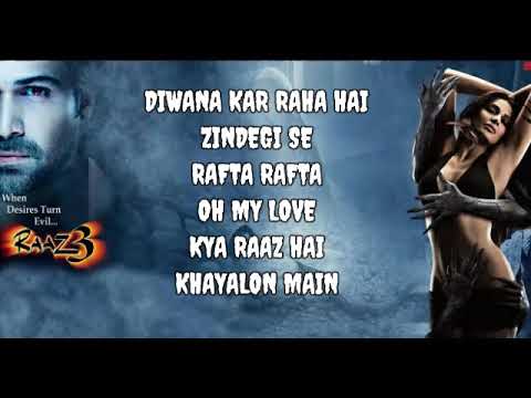 Raaz 3 All Mp3 Songs||Emran Hasmi & Bipasa Basu||Best Of Raaz 3