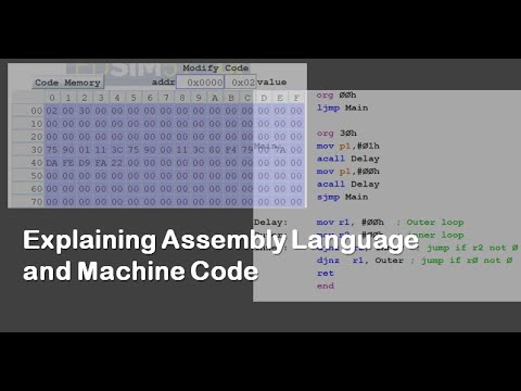 #12 Explaining Assembly Language and Machine Code