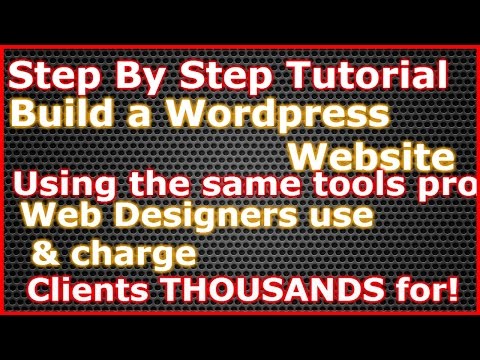 Build $1000 professional Wordpress Websites step by step guide 2015