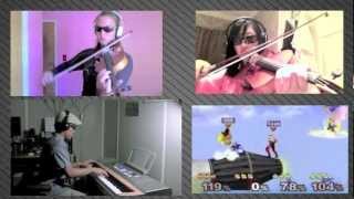 SSBM: Corneria Theme (violin, viola, piano) ft. mklachu & krissalad