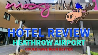 Hotel Review: The Moxy #bluemoosetraveler #moxy #heathrow #england #hotelreview 