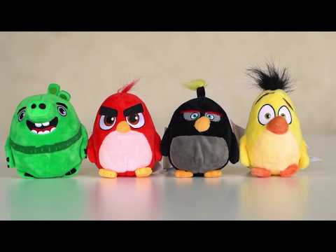 М'яка іграшка Jazwares Angry Birds ANB Little Plush Бомб (ANB0027)