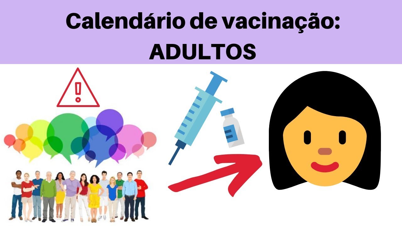 VOCÊ SABE VACINAR ADULTOS?  | Aula Calendário de Vacinação Adultos