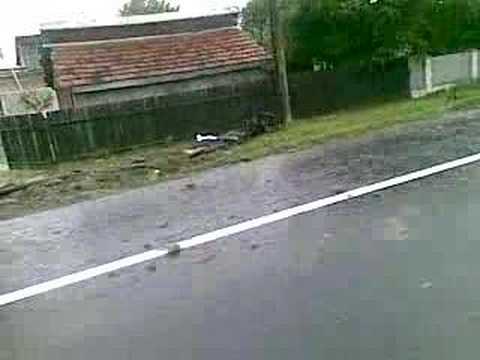 accident intrare racaciuni