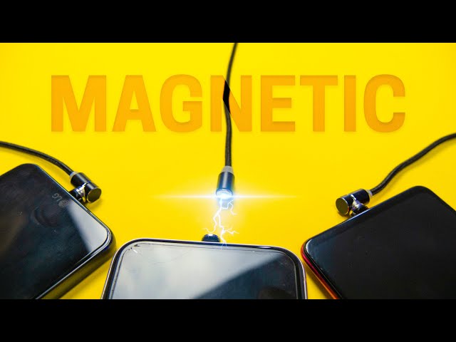 gtwin câble magnétique 3 IN 1 usb C iphone (1m)  كابل شحن مغناطيسي كابل يتناسب مع جميع أنواع الهواتف