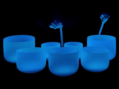 Purify Energy With Crystal Singing Bowls 🔵 Remove Negativity