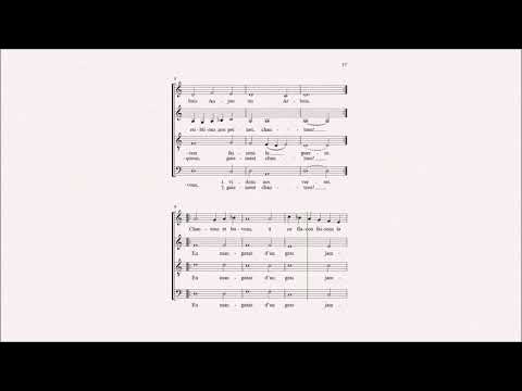 Pierre Attaingnant: Tourdion – Chor to go – SATB – Midi Sound