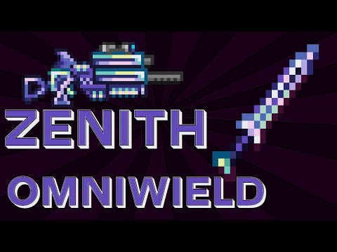 Terraria Supreme Buffed Zenith Omniwield  vs Calamity Mod Death Mode Boss Rush