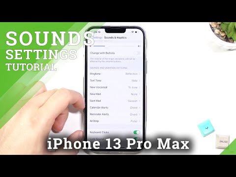 How to Find & Manage Sound Settings on iPhone 13 Pro Max – Sound Options