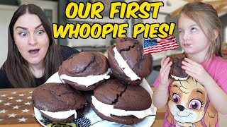 Brits Try American Whoopie Pies for the First Time… We Didn’t Expect This!