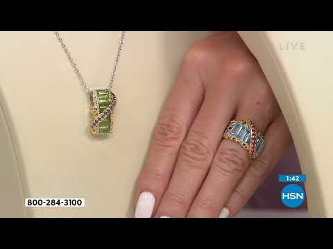 Gems by Michael Baguette and RoundCut Gemstone "Highway"...