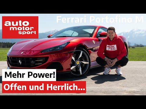 Ferrari Portofino M (2021): Mehr Power im Einstiegs-Ferrari! Review/Fahrbericht I auto motor & sport