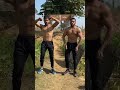 Posing change your body and body structer💪✌️#shorts #video #fitness #motivation #brothers