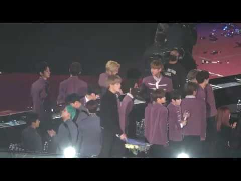 180125 서울가요대상 워너원 Wanna One -방탄소년단 앵콜 무대 BTS Encore +엔딩 Ending