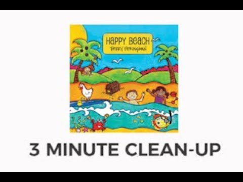 3 MINUTE CLEAN-UP | The Springmans | myhappybeach.com
