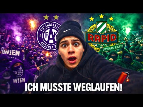 ESKALATION IM WIENER DERBY 🧨🤯| AUSTRIA WIEN🆚RAPID WIEN ❗️| STADIONVLOG 🏟️
