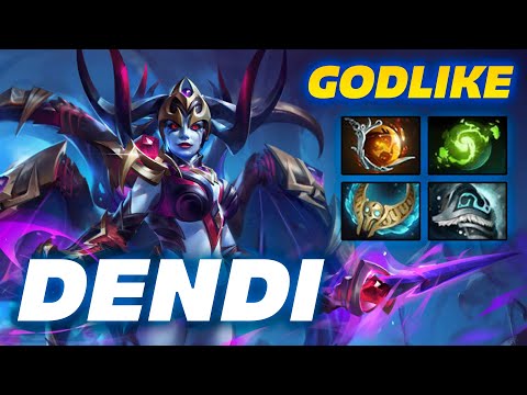 Dendi Queen of Pain [20/6/18] Godlike - Dota 2 Pro Gameplay [Watch & Learn]