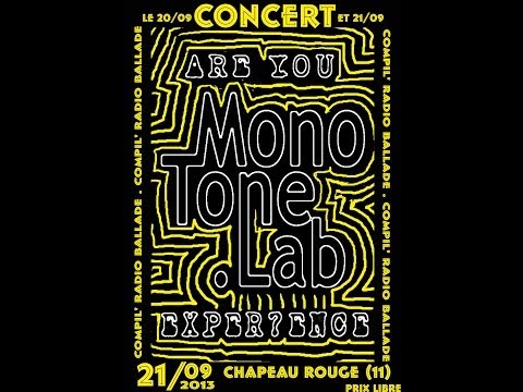 MONOTONE.LAB 'LIVE' (lost in the machine) 21/09/2013
