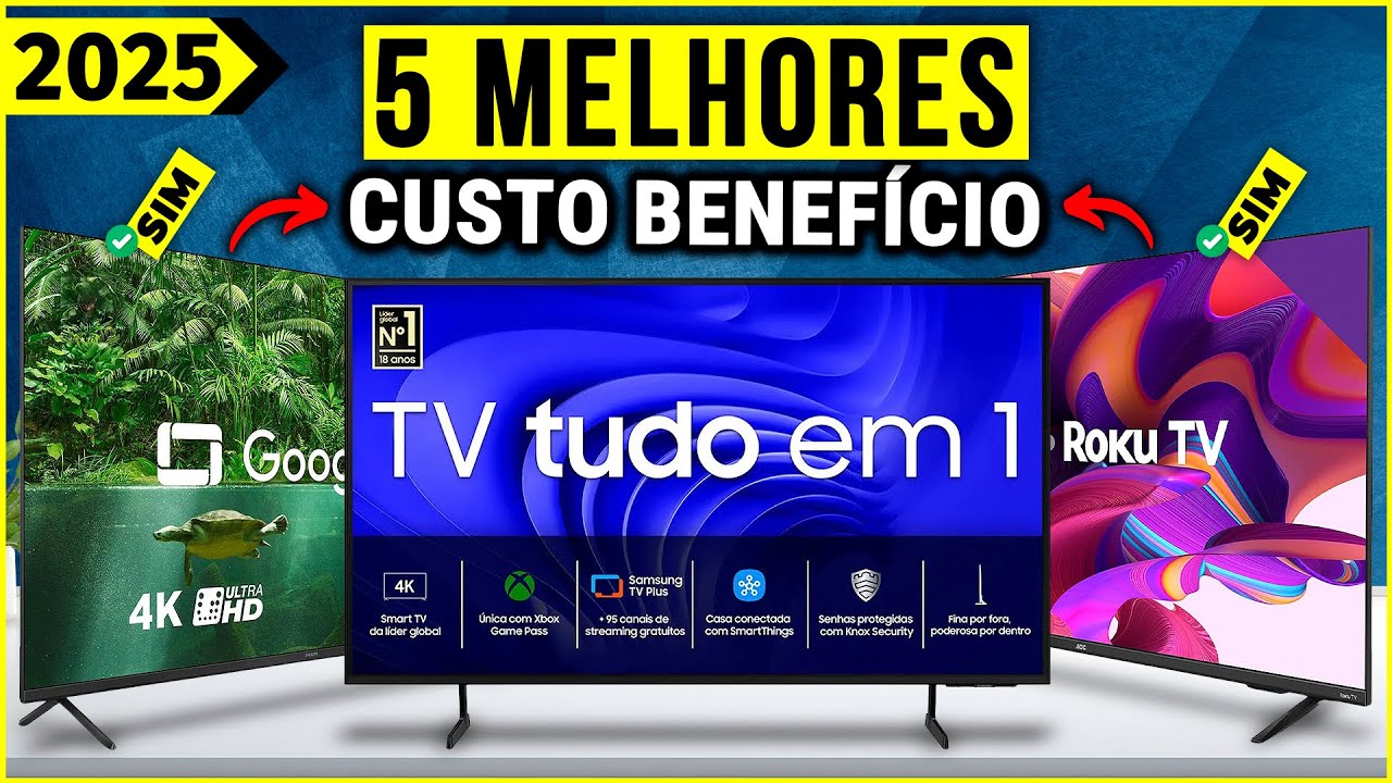 The 5 Best Value for Money Smart TVs in 2025! - GOOD AND CHEAP!