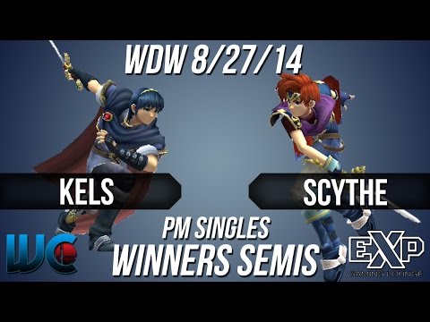 WDW 8/27/14 - Kels (Marth) vs. Scythe (Roy) PM Singles Winner's Semis