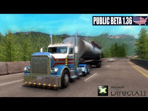 ATS Public Beta 1.36 - DirectX 11 + Neue Trailer 🚚 [273] American Truck Simulator