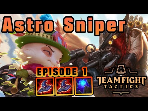 Astro Sniper | ROAD TO CHALLENGER |Episode 1| TFT 10.12 Guide | Teamfight Tactics Mid Set 3 Galaxies