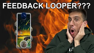 Video thumbnail for Using a feedback looper pedal to make crazy guitar sounds??!! Saturnworks Momentary Feedback Looper by Guitar Hut GearZone Reviews11