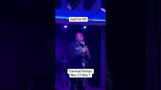 Gotta love Carnival cruises 🚢! #karaoke #carnivalcruise #carnivalfirenze #travel #cruisevibes 🎤