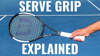 Tennis Serve Lesson: Why You Need To Serve With The Continental Grip