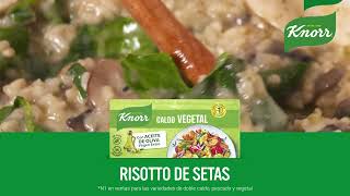 Knorr Más sabor en cada bocado | Risotto de setas con Caldo Vegetal anuncio