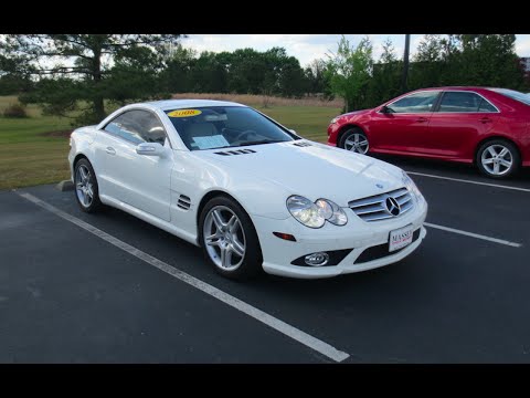 2008 Mercedes-Benz SL550 Convertible Full Tour & Start-up at Massey Toyota