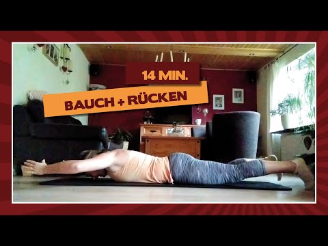 14 Min. Bauch- und Rückentraining für zu Hause | SV Schackendorf