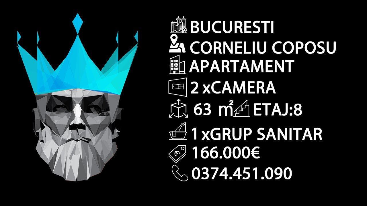 Tur video 2 Camere | Corneliu Coposu - Calea calarasi | 2 Balcoane