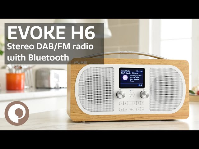 Video teaser for Pure Evoke H6 - Stereo DAB and FM radio with Bluetooth