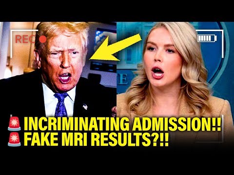 PANICKING WH makes CRIMINAL ADMISSION at DISASTER PRESSER