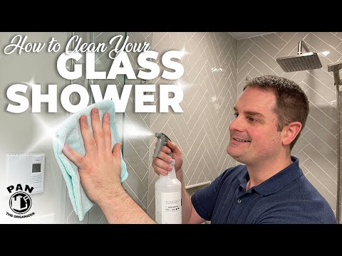 HOW TO KEEP GLASS SHOWERS CLEAN !! (QUICK & EASY)