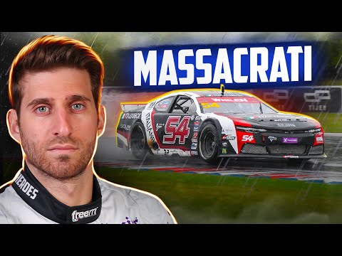 MASSACRATI SUL BAGNATO - EuroNASCAR Most Gara 2