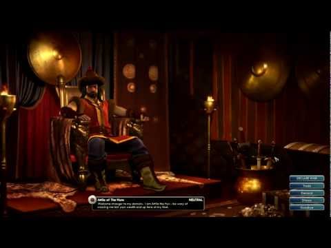 Civilization V Leader | Attila of the Huns