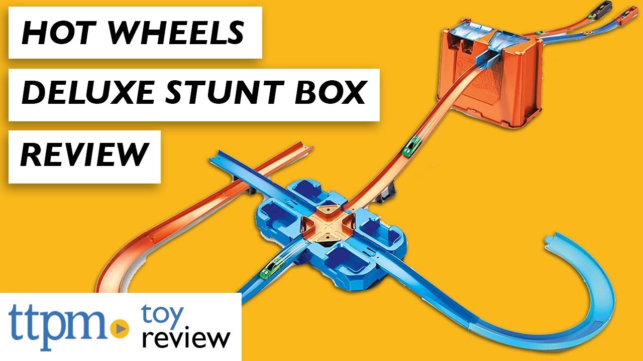 Hot Wheels Track Builder Deluxe Stunt Box