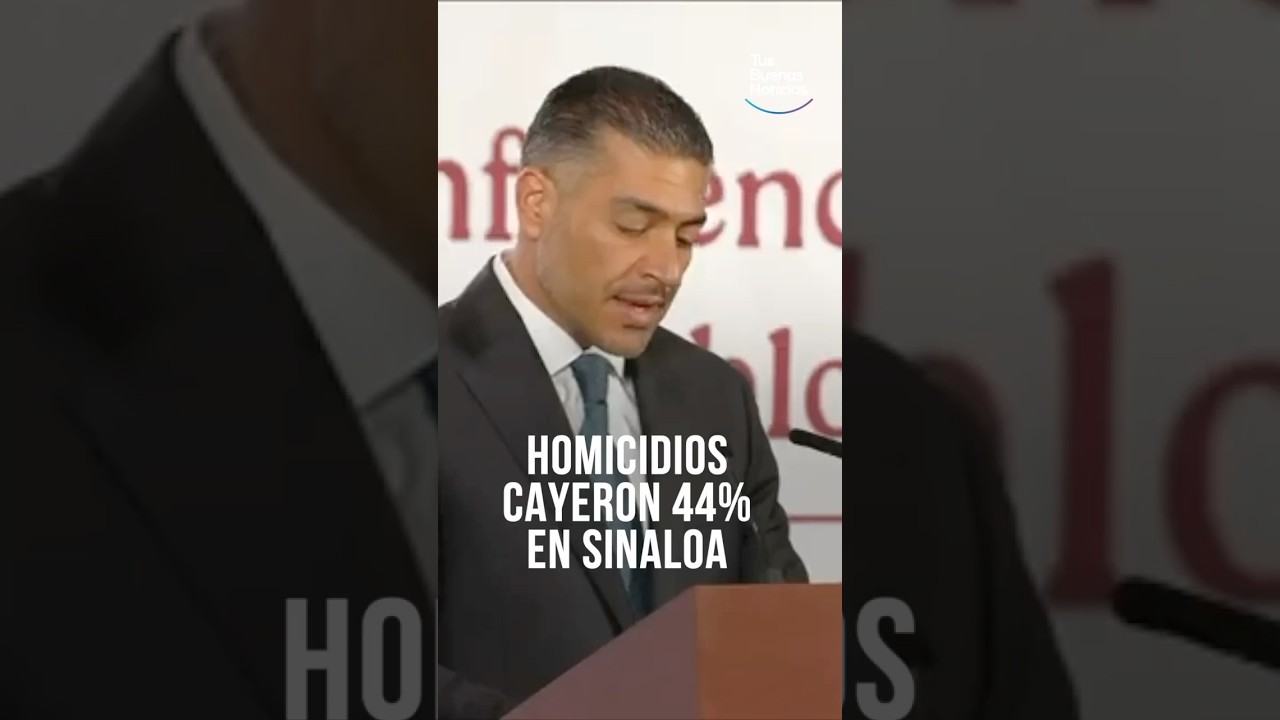 Destaca Harfuch baja del 44% en homicidios en Sinaloa