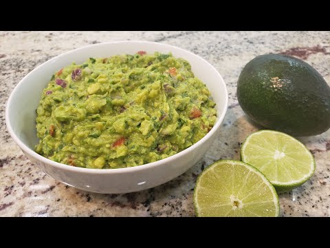Homemade Guacamole Recipe  صوص الافوكادو #guacamole#avocado#khalissasweets